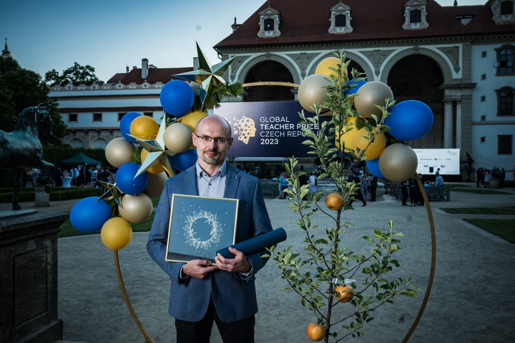 Roman Göttlicher se stal vítězem ankety Global Teacher Prize CZ 2023.